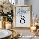 Search for dusty blue table cards Script