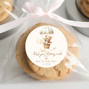 Search for thank you beary much stickers Baby shower