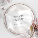 Search for wine bottle invitations Black and white