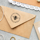 Search for bee cards stamps Round