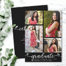 Search for college graduation announcement cards Black