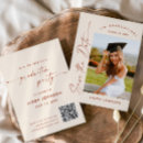 Search for with qr code graduation announcement cards Simple