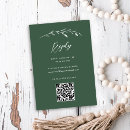 Search for qr code wedding rsvp cards Rustic