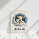 Search for moon and stars nursery art Baby boy