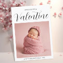 Search for valentine birth announcement cards Modern