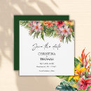 Search for square save the dates Botanical