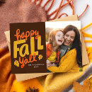 Search for happy fall photo cards Rustic