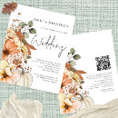 Search for fall flowers for wedding invitations Pumpkin