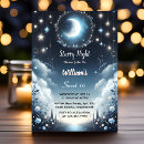 Search for starry night sweet 16 invitations Celestial