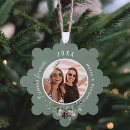 Search for green card ornaments Elegant