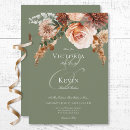 Search for peach and green wedding invitations Elegant