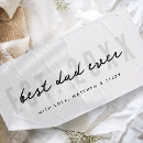 Search for fathers day bath towels Best dad ever