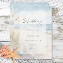 Search for ocean water wedding invitations On the beach