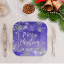 Search for purple christmas plates Xmas