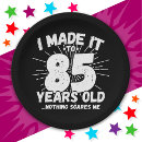 Search for 85th birthday plates Party