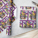 Search for mardi gras wrapping paper Purple