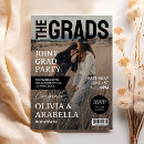 Search for magazine cover graduation invitations Stylish