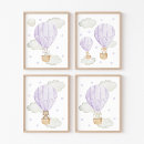 Search for hot air balloon nursery posters Jungle animals