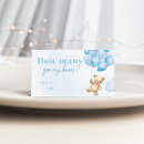 Search for gummy bears invitations Blue