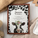 Search for farm 2nd birthday invitations Cow
