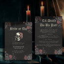 Search for halloween bachelorette party invitations Gothic