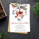 Search for watercolor christmas invitations Dinner party