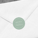 Search for return wedding stickers Sage green