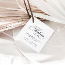 Search for welcome wedding favor tags Calligraphy
