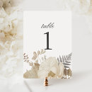 Search for watercolor table cards Foliage