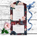 Search for burgundy and peach invitations Elegant