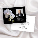 Search for orchid funeral thank you cards Elegant