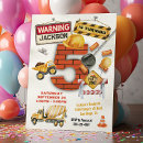 Search for turning five invitations Boy