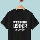 Search for usher tshirts Bridal party