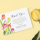 Search for tulips thank you cards Elegant