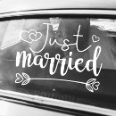 Search for window decals Just married