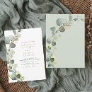 Search for succulent wedding invitations Eucalyptus