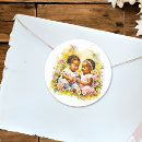 Search for african american baby girl stickers Watercolor