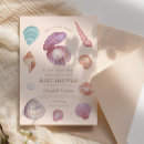 Search for seashell baby shower invitations Beach