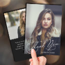 Search for graduation party thank you cards Handwritten script