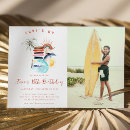 Search for surfs up invitations Pool party