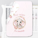 Search for elephant baby blankets Cute