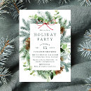 Search for winter party invitations Botanical