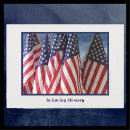 Search for memorial military invitations In loving memory