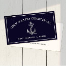 Search for charter boat business cards Yacht
