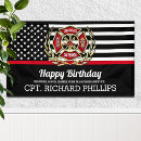 Search for firefighter banners Fire department