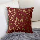 Search for red and gold pillows Modern