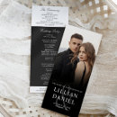 Search for order of ceremony walk weddings Calligraphy