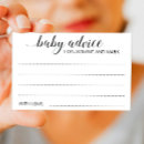 Search for for new parents advice cards Black and white