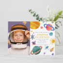 Search for space birthday invitations Planets