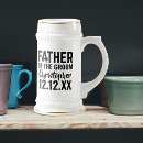 Search for father of the bride beer glasses Black